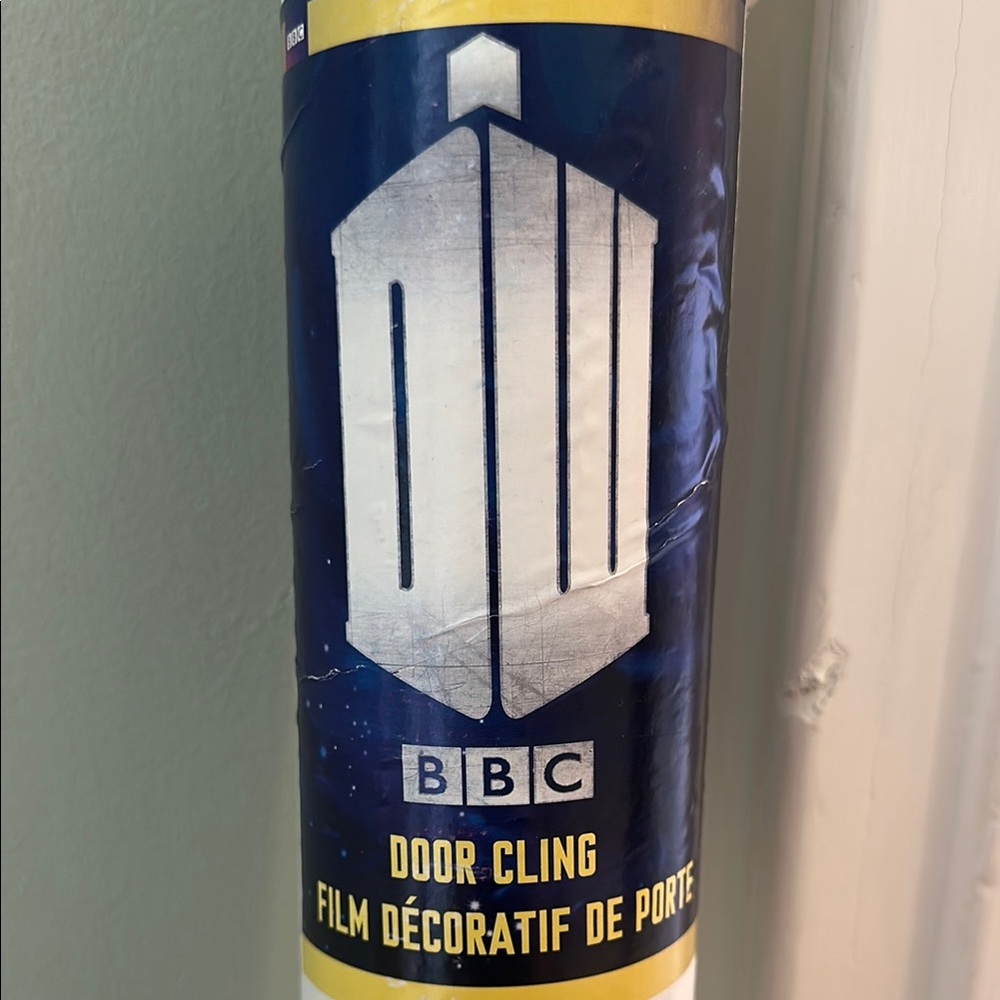 Doctor Who TARDIS Door Cling